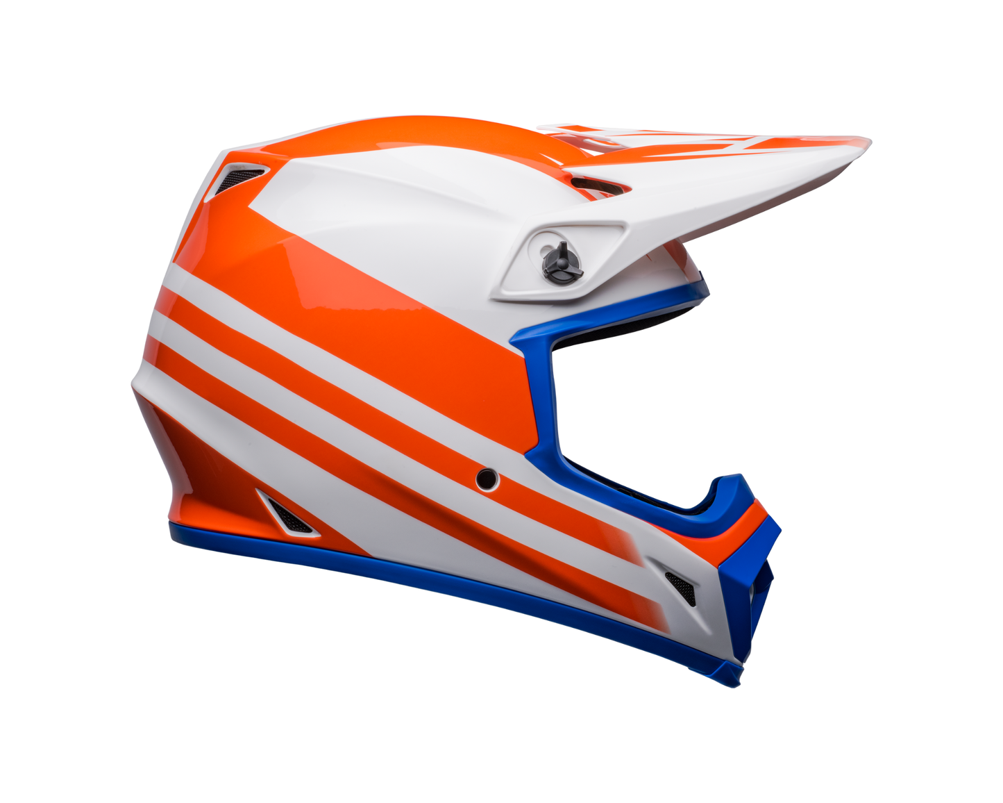 BELL MX-9 MIPS DISRUPT WHITE/ORANGE HELMET