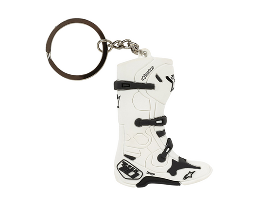 ALPINESTARS TECH 10 WHITE KEY RING