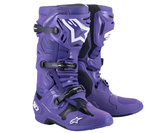 ALPINESTARS 2024 TECH 10 ULTRAVIOLET/BLACK BOOTS