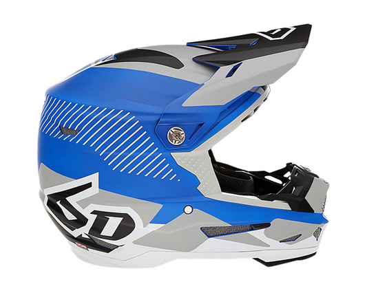 6D ATR-2 FUSION BLUE HELMET