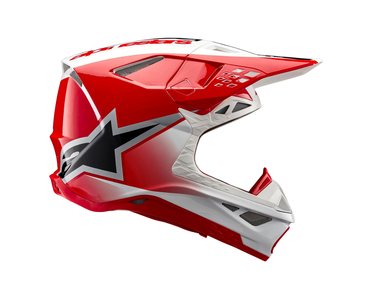 ALPINESTARS 2025 S-M10 UNITE RED/WHITE HELMET