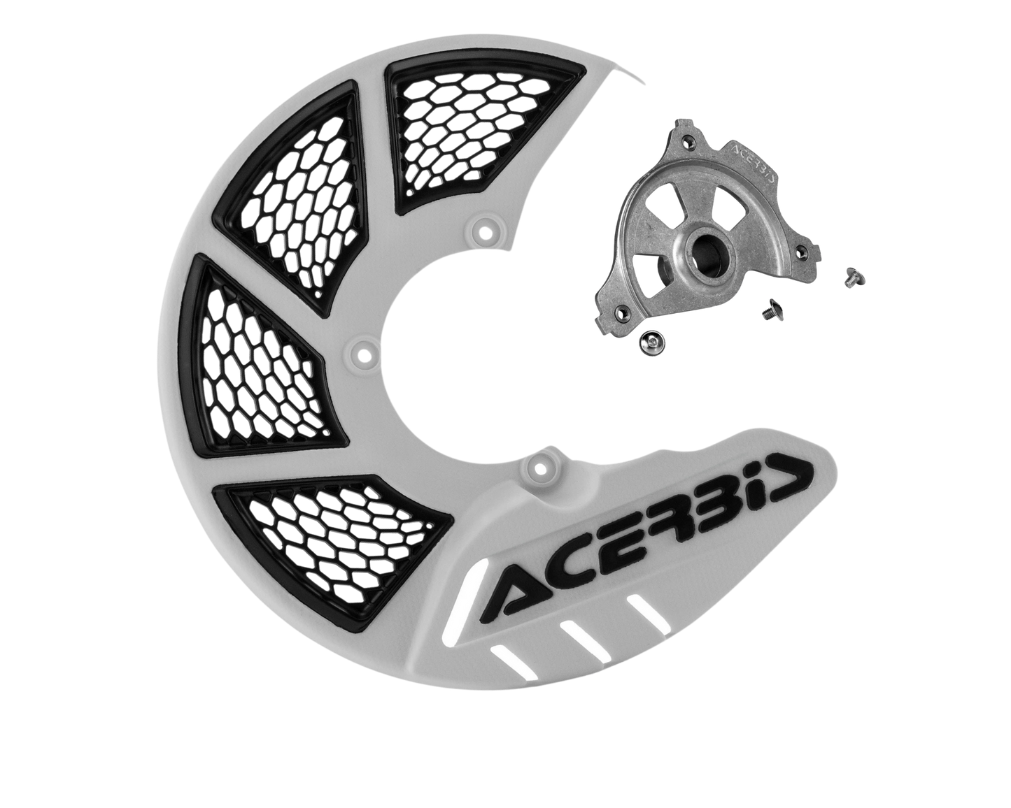 ACERBIS X-BRAKE 2.0 WHITE/BLACK DISC COVER & MOUNT KIT BETA RR 11-24