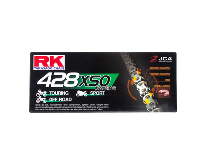 RK CHAINS 428 STANDARD RX-RING 136L CHAIN