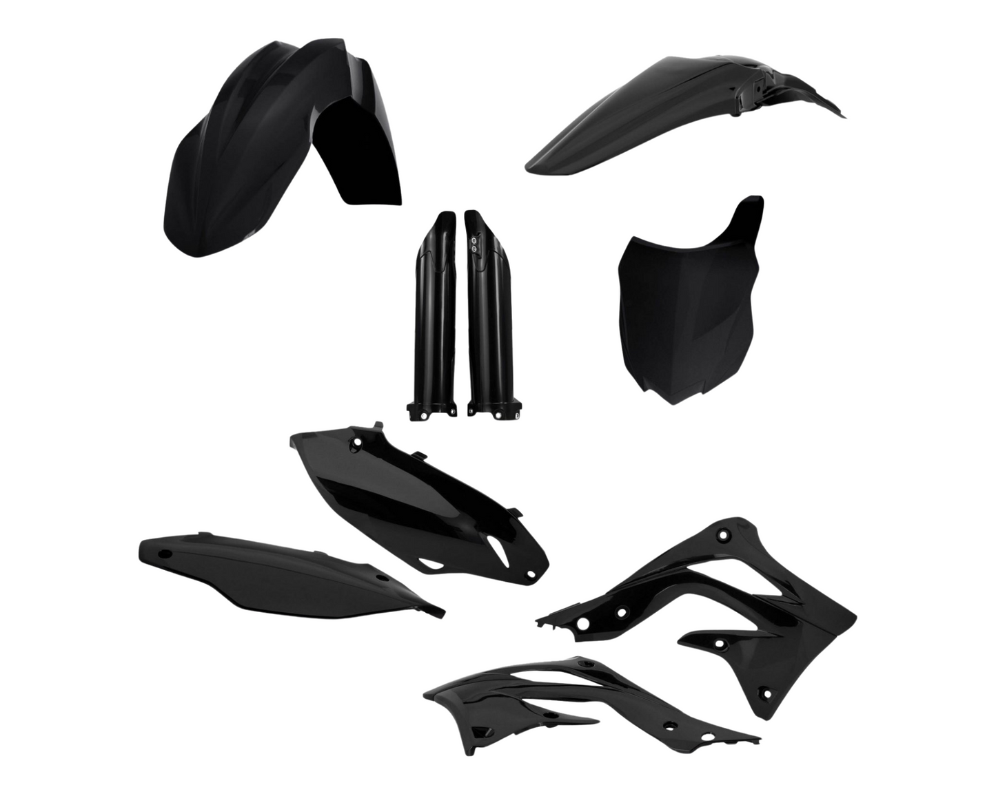 ACERBIS KAWASAKI KX450F 13-15 BLACK PLASTICS KIT