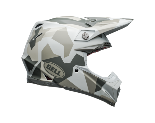 BELL 2024 MOTO-9S FLEX ROVER CAMO WHITE HELMET