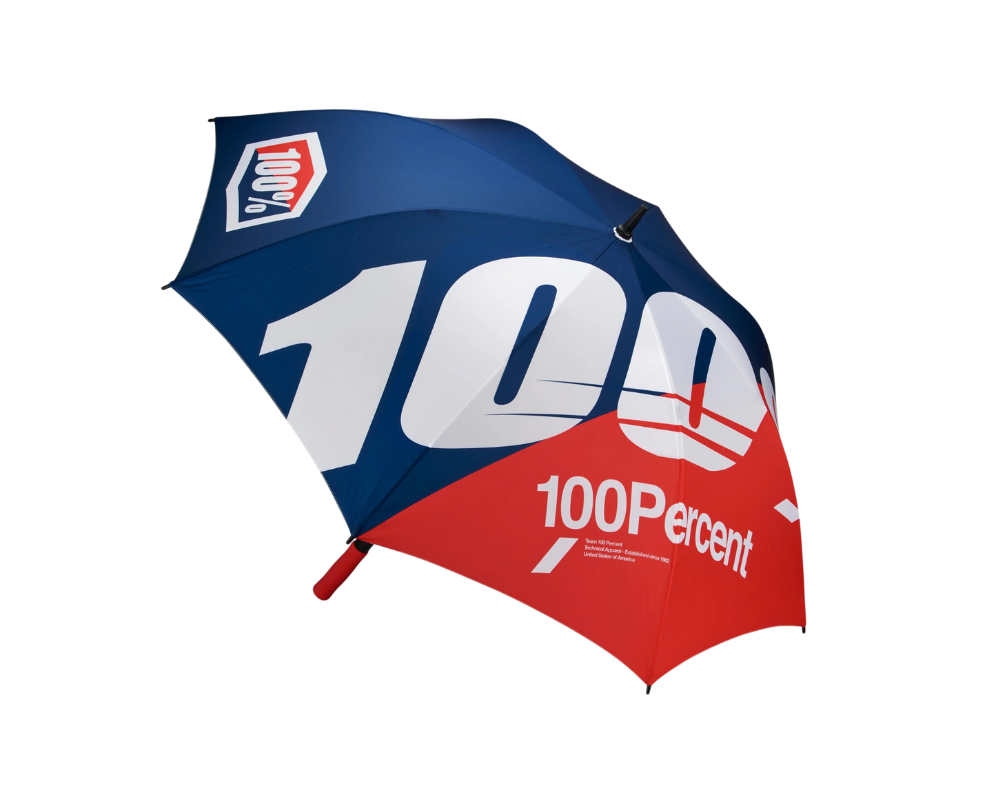 100% PREMIUM BLUE/RED UMBRELLA