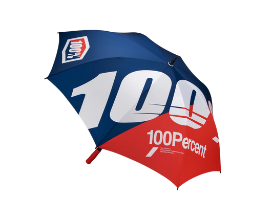 100% PREMIUM BLUE/RED UMBRELLA