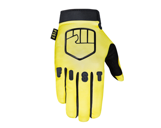 FIST BLACK N YELLOW KIDS GLOVES