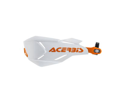 ACERBIS X-FACTORY WHITE/ORANGE HANDGUARDS