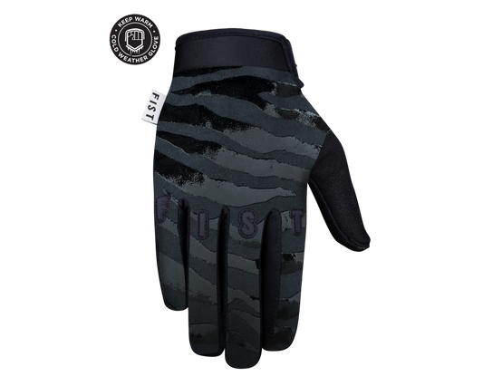 FIST ZEBRA BLACK OUT FROSTY FINGERS GLOVES