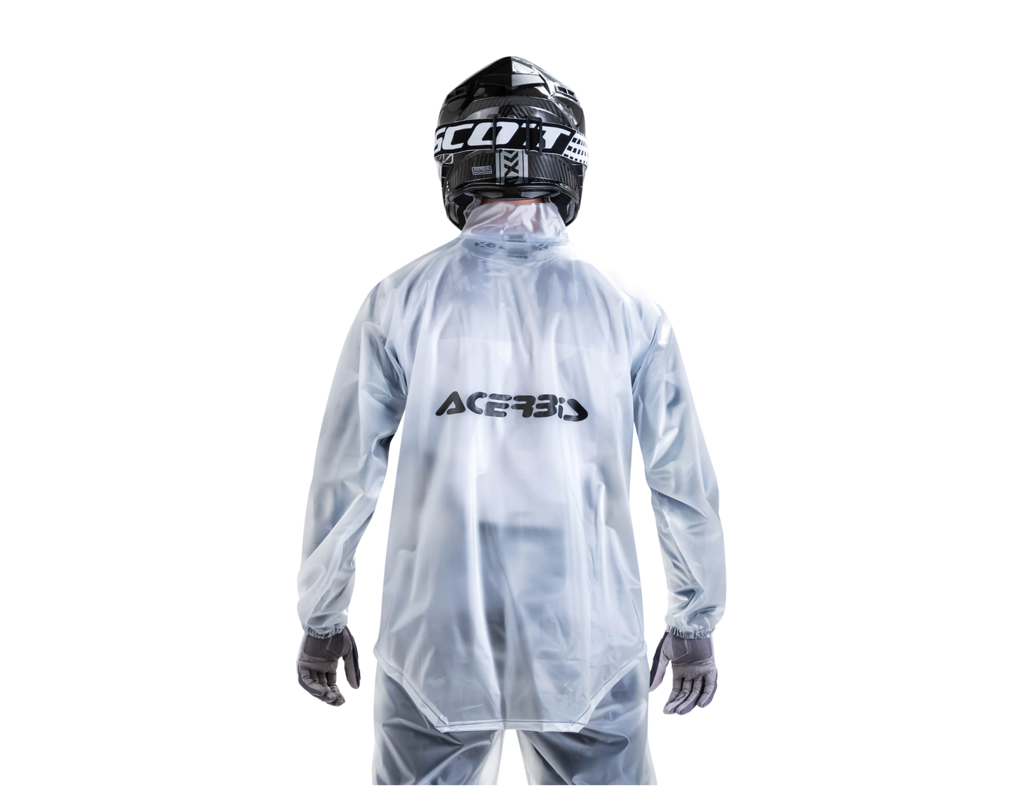 ACERBIS TRANSPARENT 3.0 RAIN JACKET