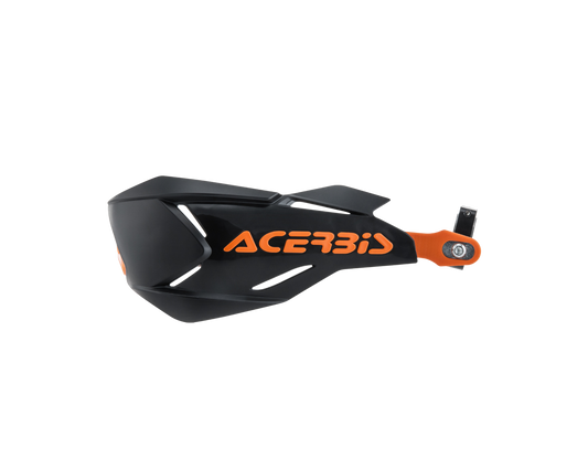 ACERBIS X-FACTORY BLACK/ORANGE HANDGUARDS