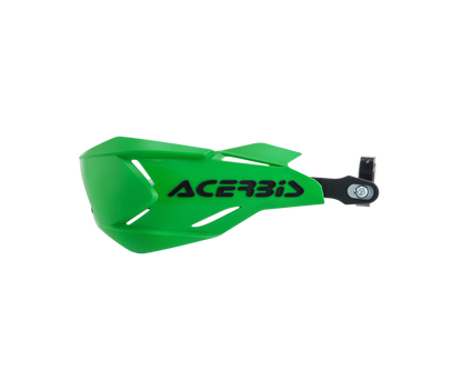 ACERBIS X-FACTORY GREEN/BLACK HANDGUARDS