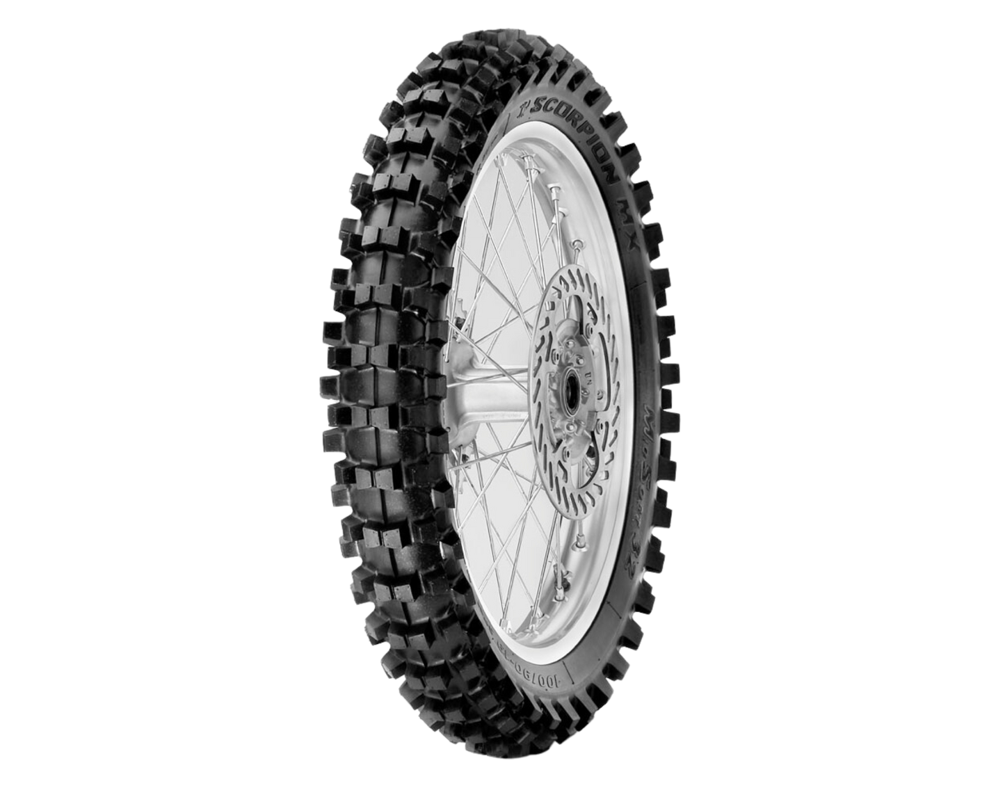 PIRELLI SCORPION MX32 110/90-19 MID/SOFT STADIUM REAR TYRE