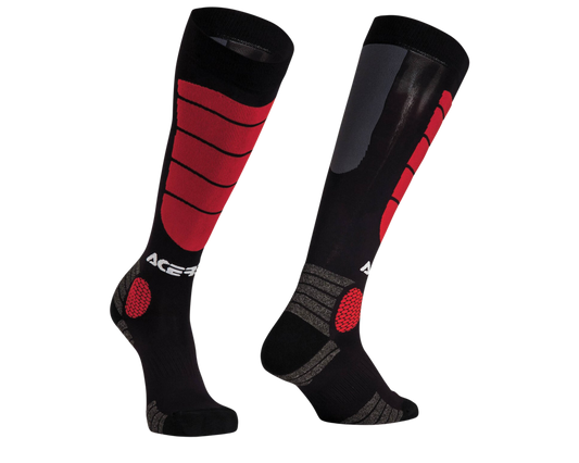 ACERBIS IMPACT SOCKS BLACK/RED