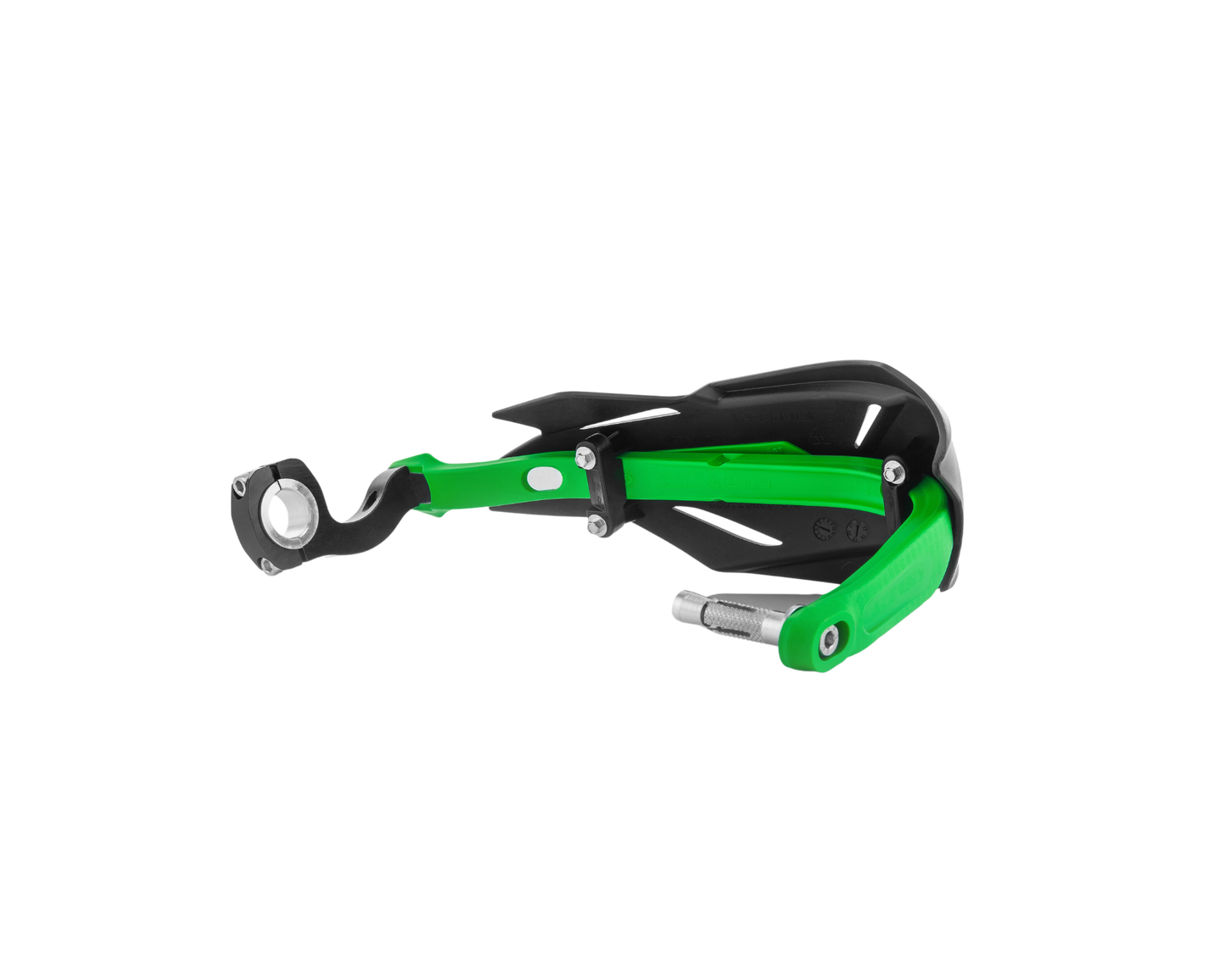 ACERBIS X-FACTORY BLACK/GREEN HANDGUARDS