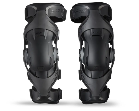 POD K4 2.0 GRAPHITE/BLACK YOUTH KNEE BRACE SET