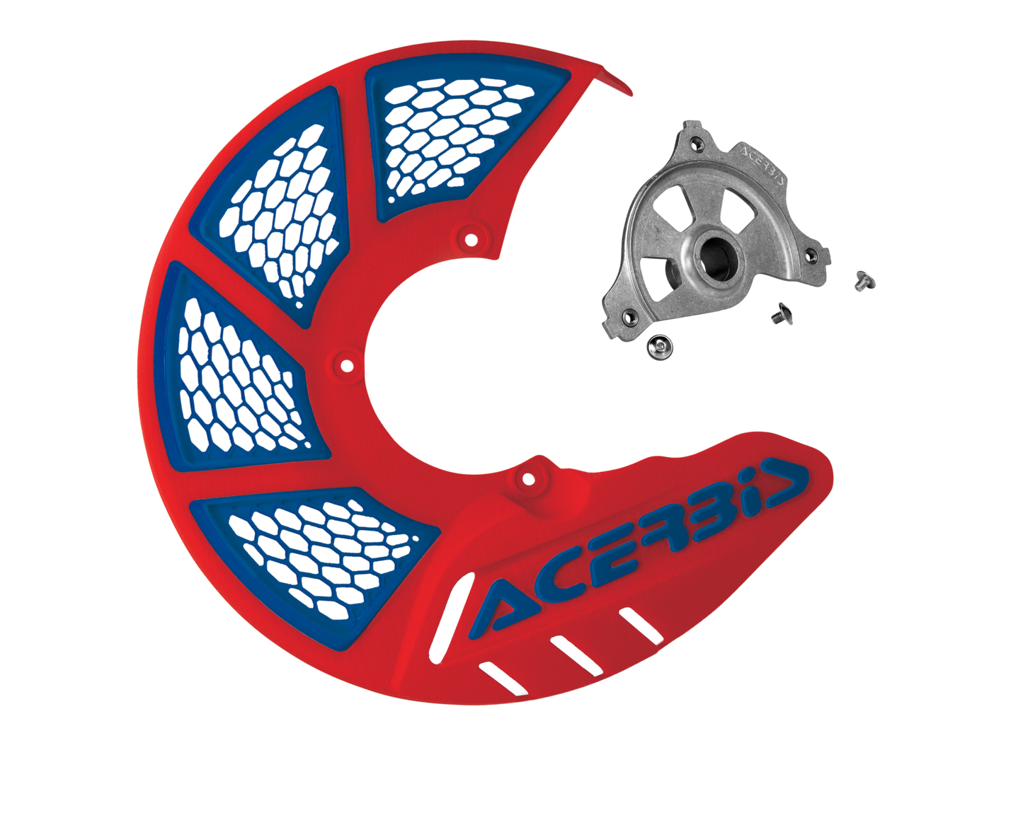 ACERBIS X-BRAKE 2.0 RED/BLUE DISC COVER & MOUNT KIT BETA RR 11-24