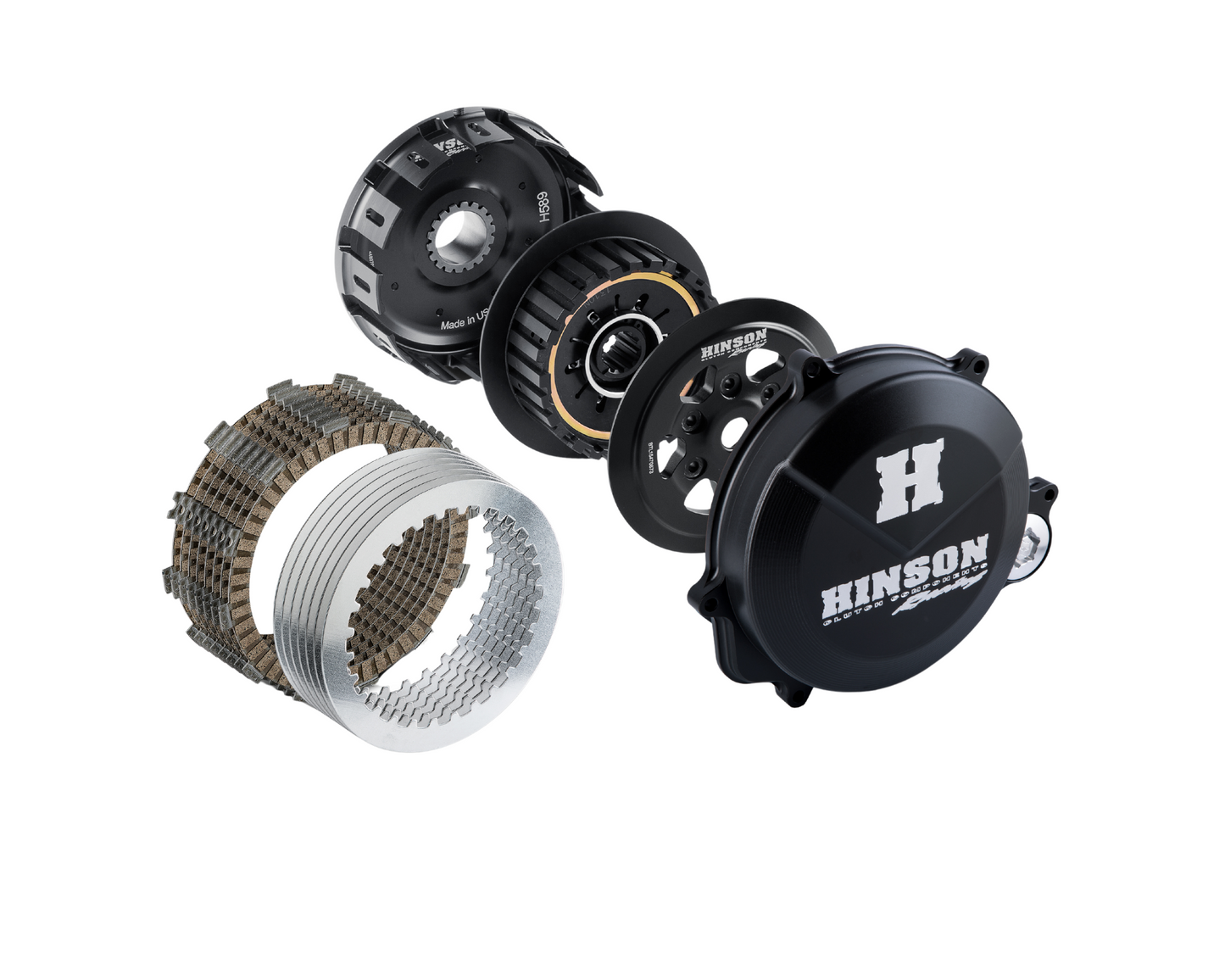 HINSON COMPLETE BTL SLIPPER CLUTCH KIT KAWASAKI KX450F 19-20