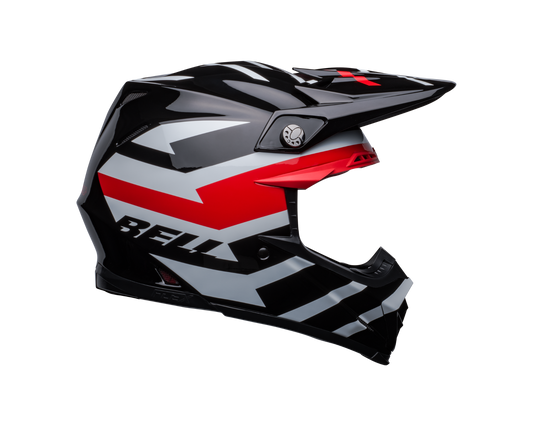 BELL 2024 MOTO-9S FLEX BANSHEE BLACK/RED HELMET