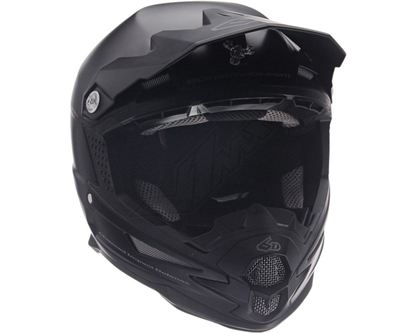 6D ATR-1 SOLID MATTE BLACK HELMET