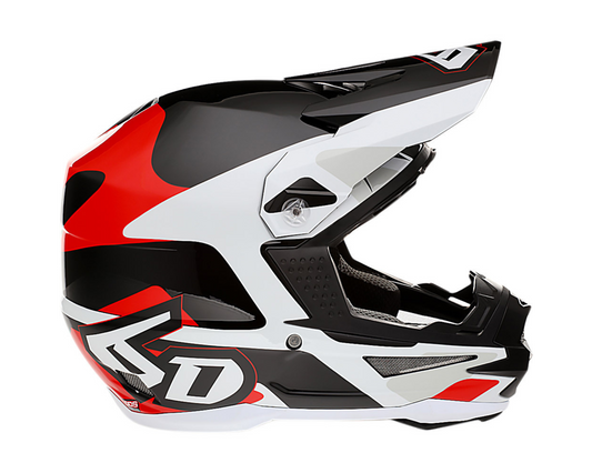 6D ATR-1 APEX RED HELMET