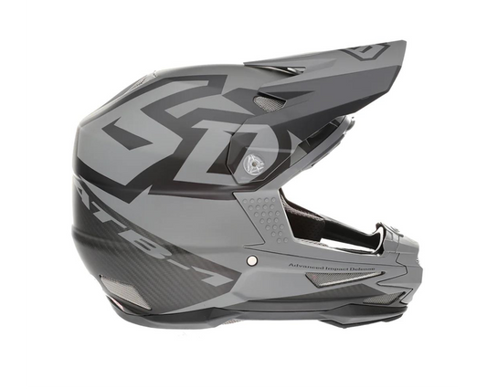 6D ATB-1 SWITCH GREY/BLACK HELMET