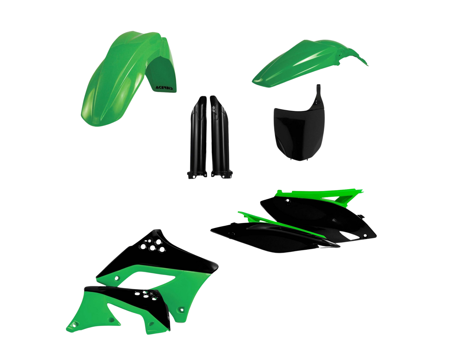 ACERBIS KAWASAKI KX250F 09-12 OEM 2010 PLASTICS KIT