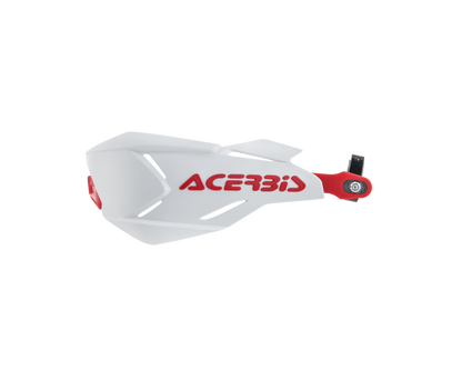 ACERBIS X-FACTORY WHITE/RED HANDGUARDS