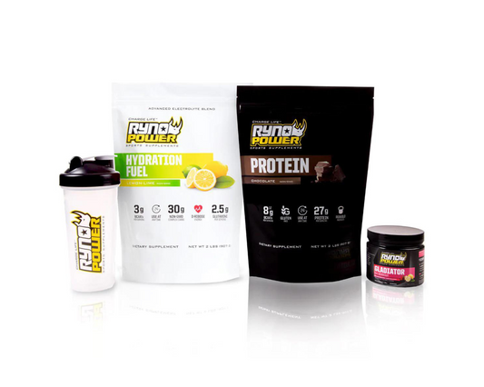 RYNO POWER CHOCOLATE X LEMON-LIME ESSENTIALS POWER PACKAGE