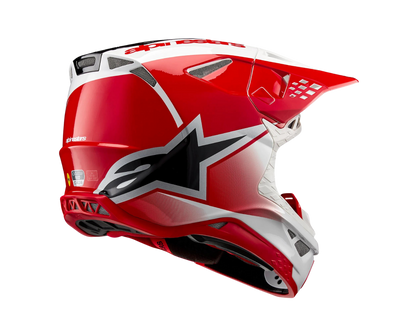 ALPINESTARS 2025 S-M10 UNITE RED/WHITE HELMET