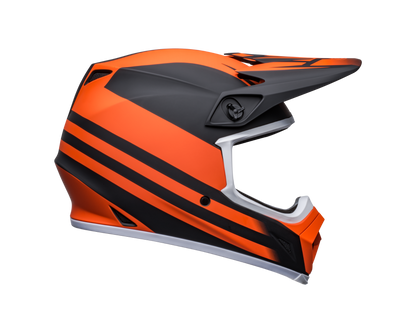 BELL 2024 MX-9 MIPS DISRUPT MATTE BLACK/ORANGE HELMET