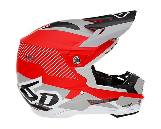 6D ATR-2 FUSION RED HELMET