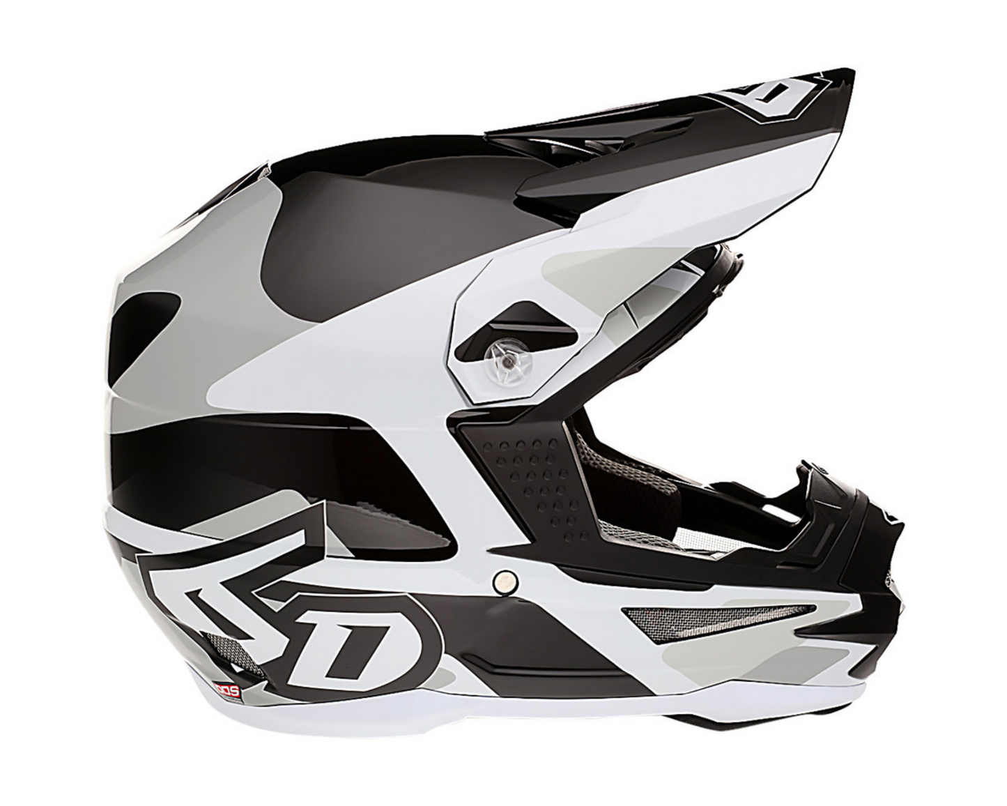 6D ATR-1 APEX WHITE HELMET