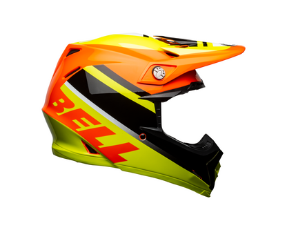 BELL MOTO-9 MIPS PROPHECY YELLOW/ORANGE/BLACK HELMET