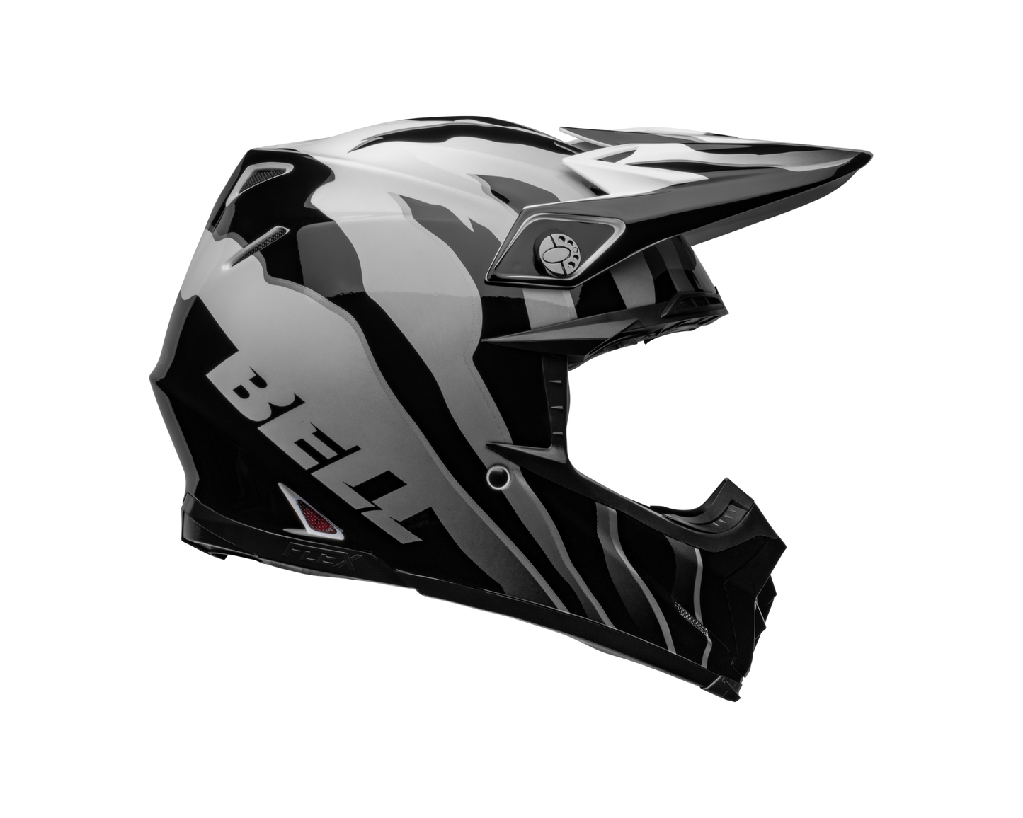 BELL 2024 MOTO-9S FLEX CLAW BLACK/WHITE HELMET