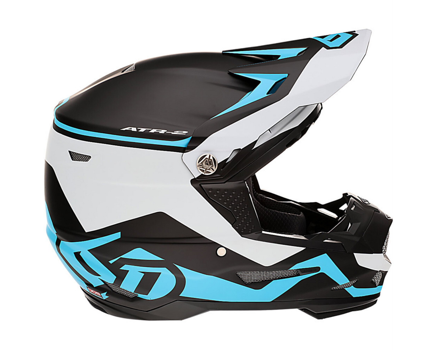 6D ATR-2 DRIVE CYAN HELMET