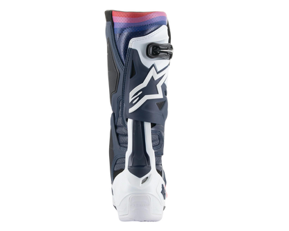 ALPINESTARS 2024 TECH 10 SUPERVENTED NIGHT NAVY/WHITE/RAINBOW BOOTS