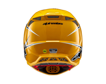 ALPINESTARS 2024 S-M10 AMPRESS BLACK/YELLOW HELMET