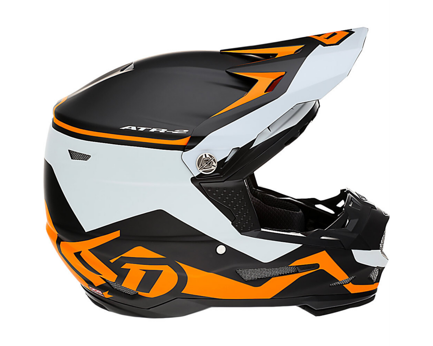 6D ATR-2 DRIVE NEON ORANGE HELMET