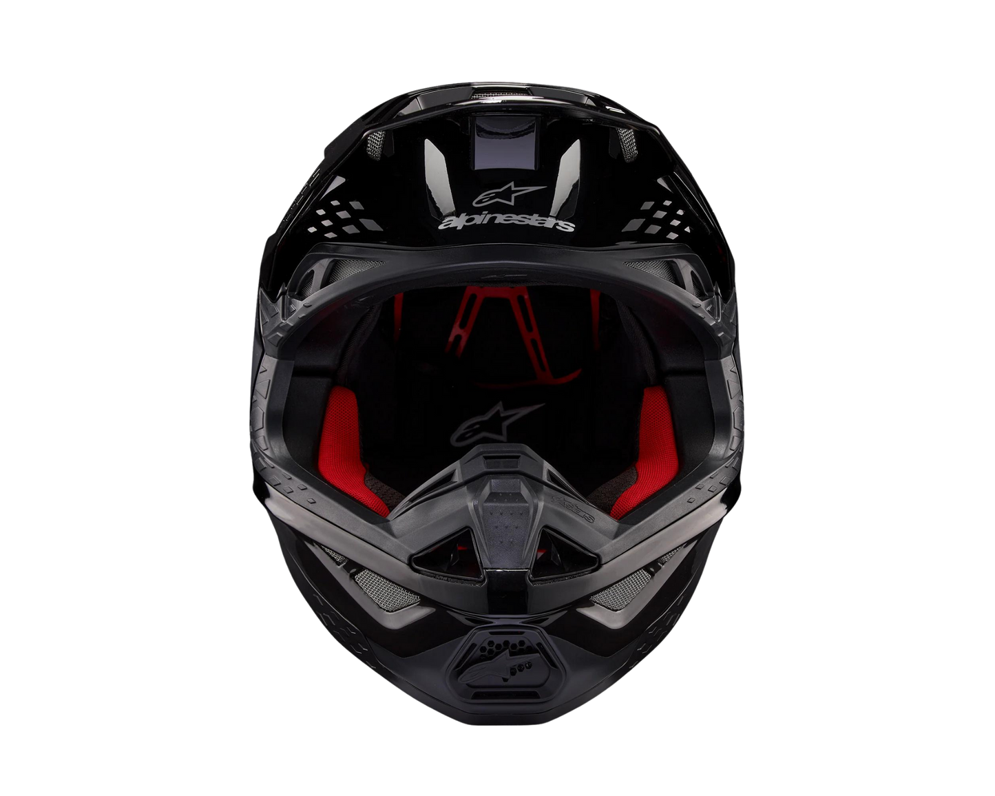 ALPINESTARS 2024 S-M10 FLOOD BLACK/DARK GREY HELMET