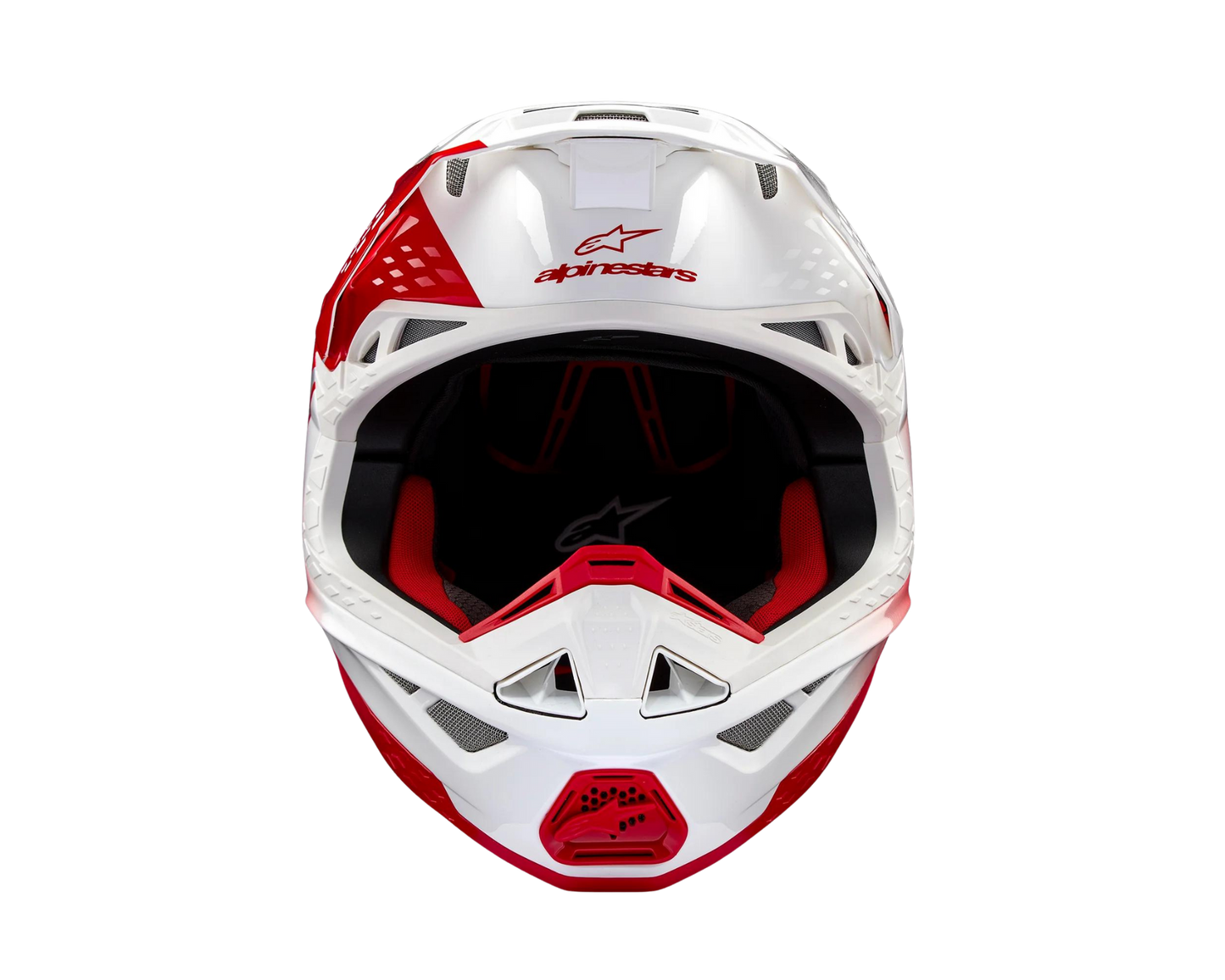 ALPINESTARS 2025 S-M10 UNITE RED/WHITE HELMET