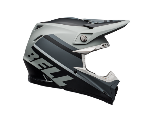 BELL MOTO-9 MIPS PROPHECY MATTE GREY/BLACK/WHITE HELMET