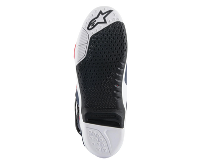 ALPINESTARS 2024 TECH 10 SUPERVENTED NIGHT NAVY/WHITE/RAINBOW BOOTS