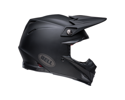 BELL 2024 MOTO-9S FLEX SOLID MATTE BLACK HELMET