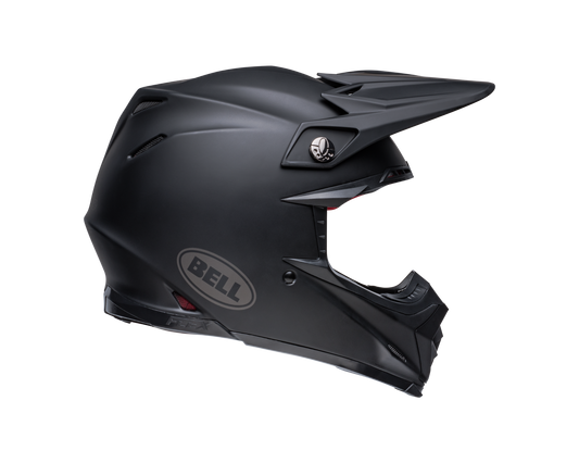 BELL 2024 MOTO-9S FLEX SOLID MATTE BLACK HELMET