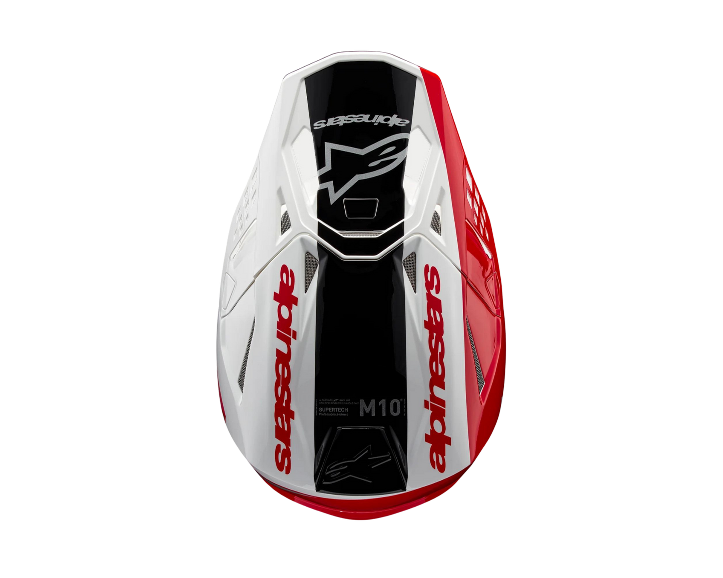 ALPINESTARS 2025 S-M10 UNITE RED/WHITE HELMET