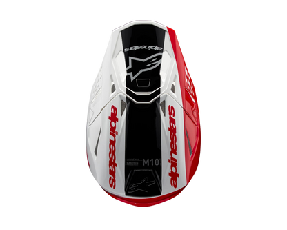 ALPINESTARS 2025 S-M10 UNITE RED/WHITE HELMET