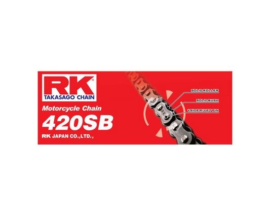 RK CHAINS 420 STANDARD 136L CHAIN