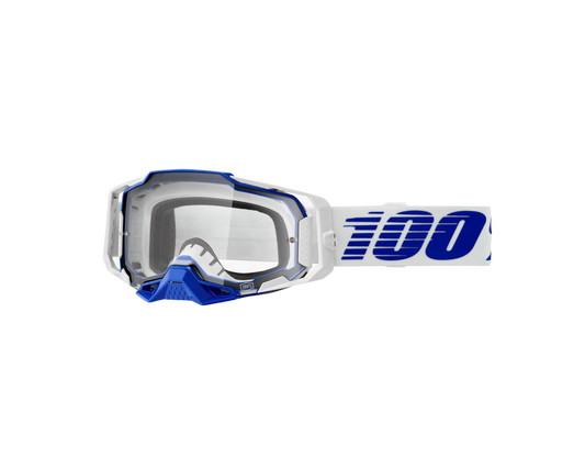 100% ARMEGA BLUE CLEAR GOGGLES